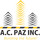 A.C. PAZ CONSTRUCTION INC