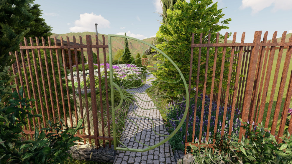 Каменистые устройства на участке 7 соток. "День/Ночь"