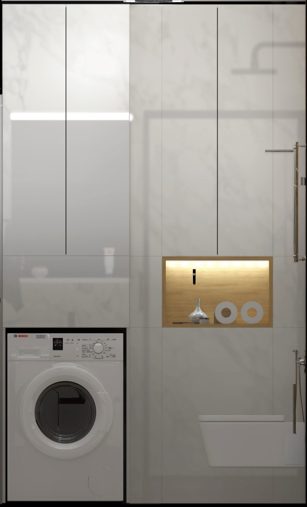 Визуализация санузла для заказчицы в Г.Санкт - Петербург.