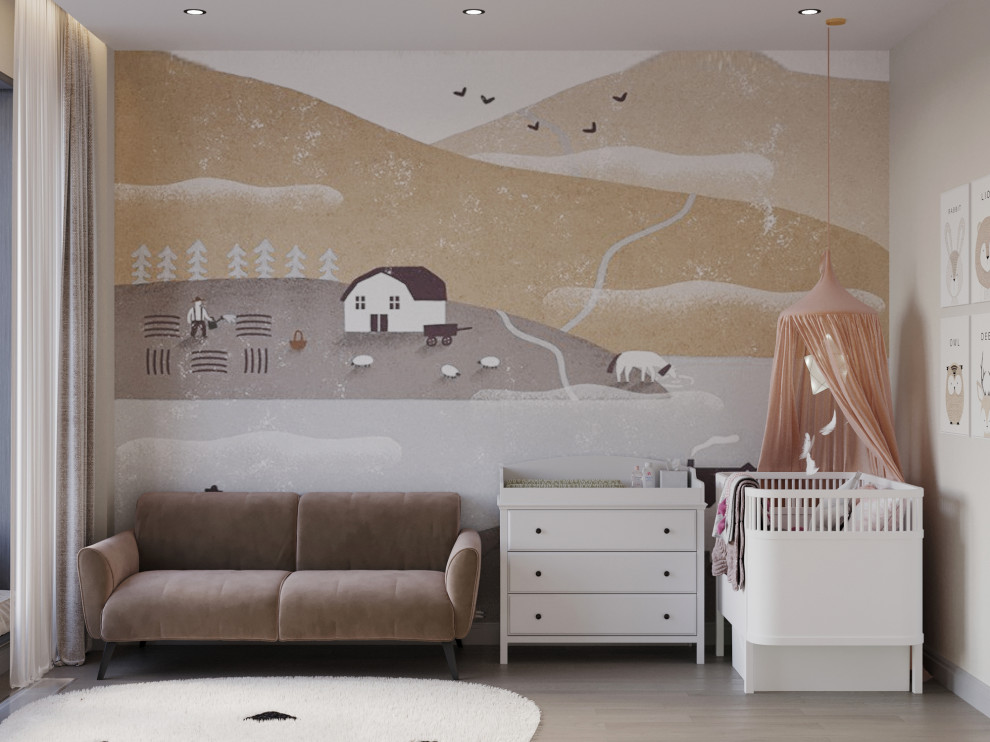 Современный проект квартиры 116 м² для семейной пары