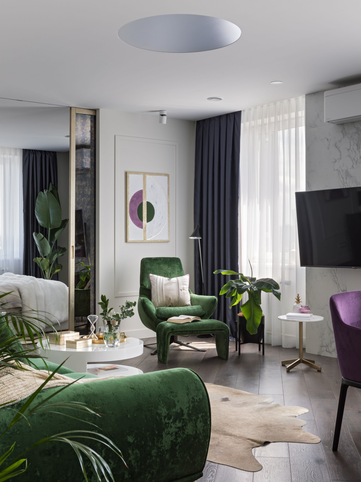 Дизайн-проект в  Современном стиле в ЖК "D3" дом 135 А