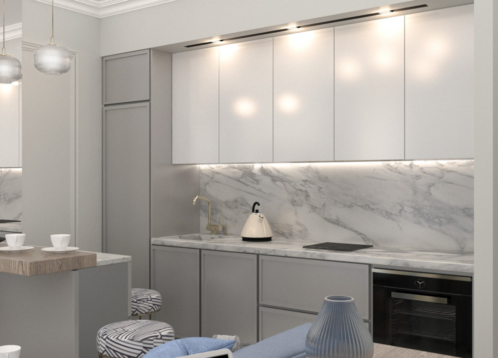 Проект интерьеров частной квартиры  в ЖК «Дискавери»