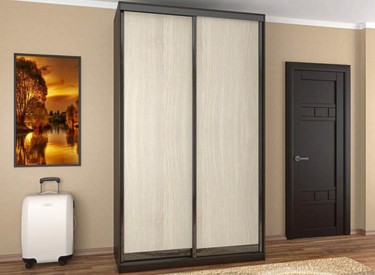 Современный дизайн шкафов-купе с фасадами ЛДСП