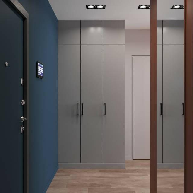 Дизайн однокомнатной квартиры под сдачу.