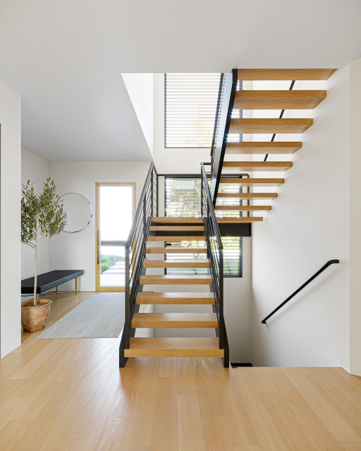 Robinson St. modern-staircase