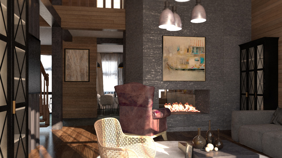 Деревянный дом в Непряхино