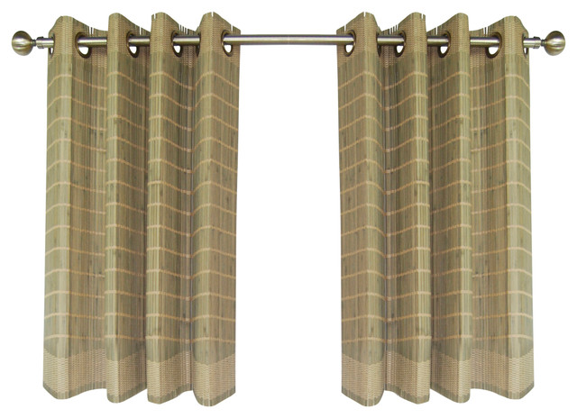 Bamboo Grommet Panel, Driftwood