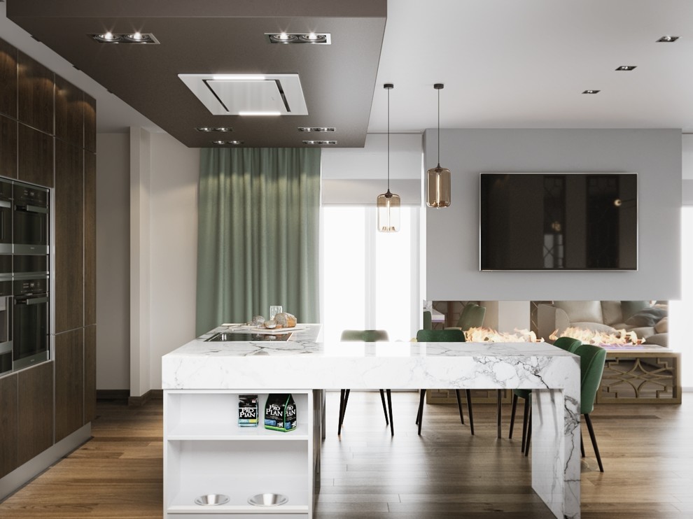 Кухня гостиная