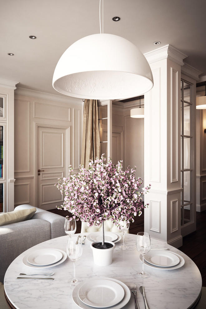 Двухкомнатная квартира в стиле американская классика