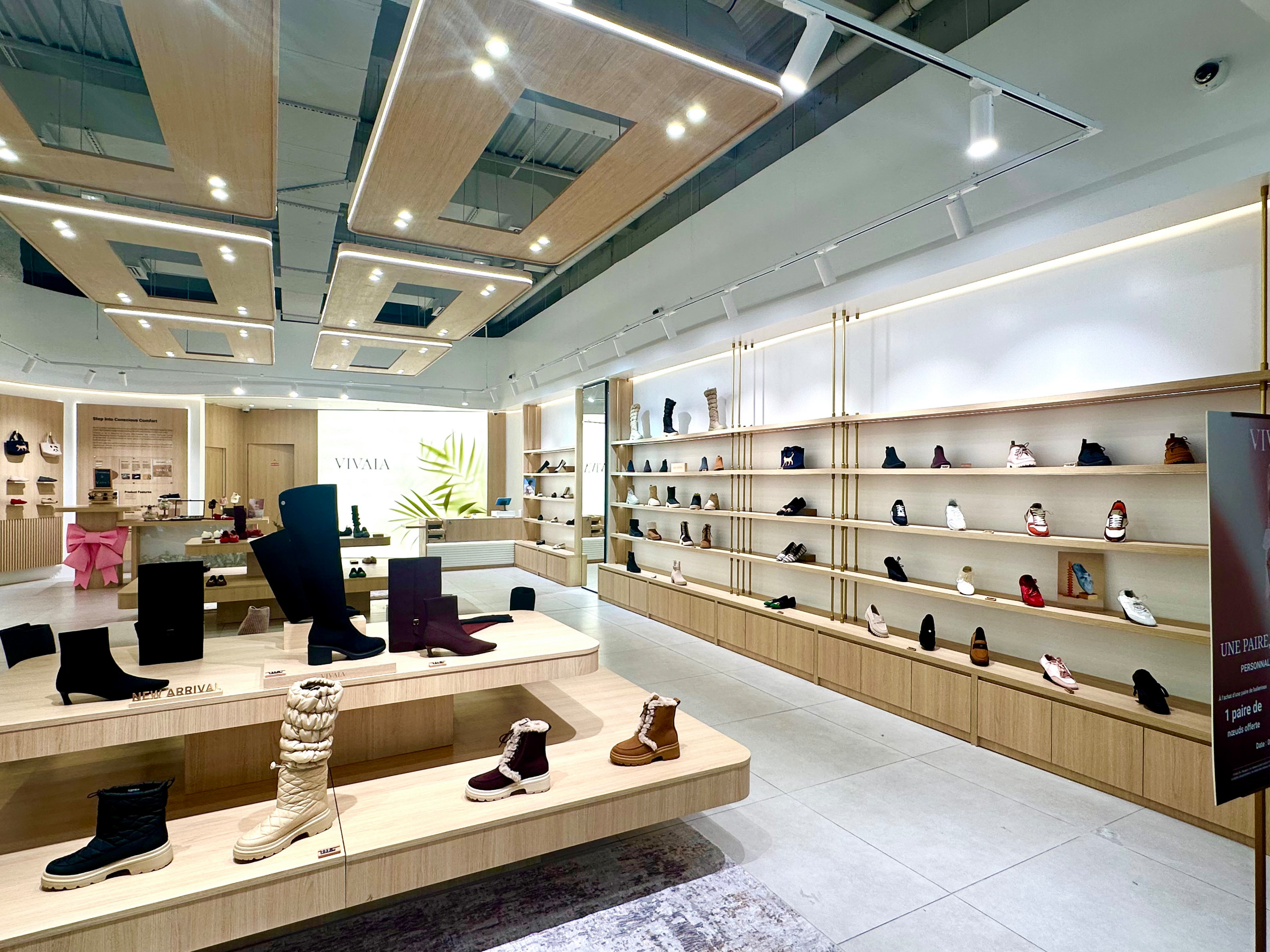 Aménagement d'une boutique