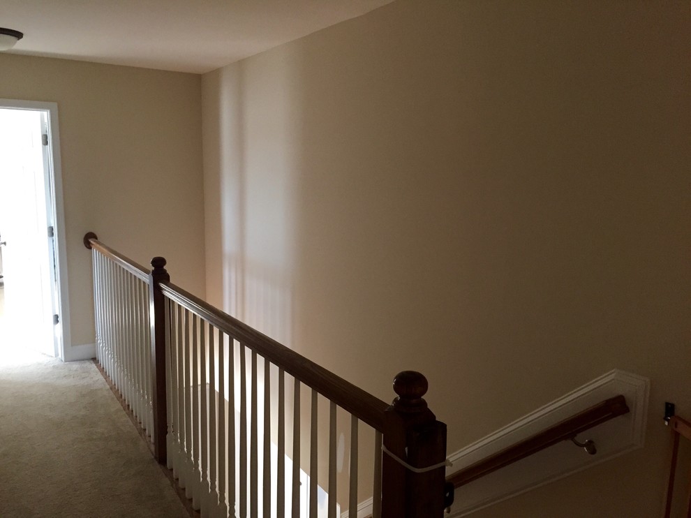 Empty space above stairs