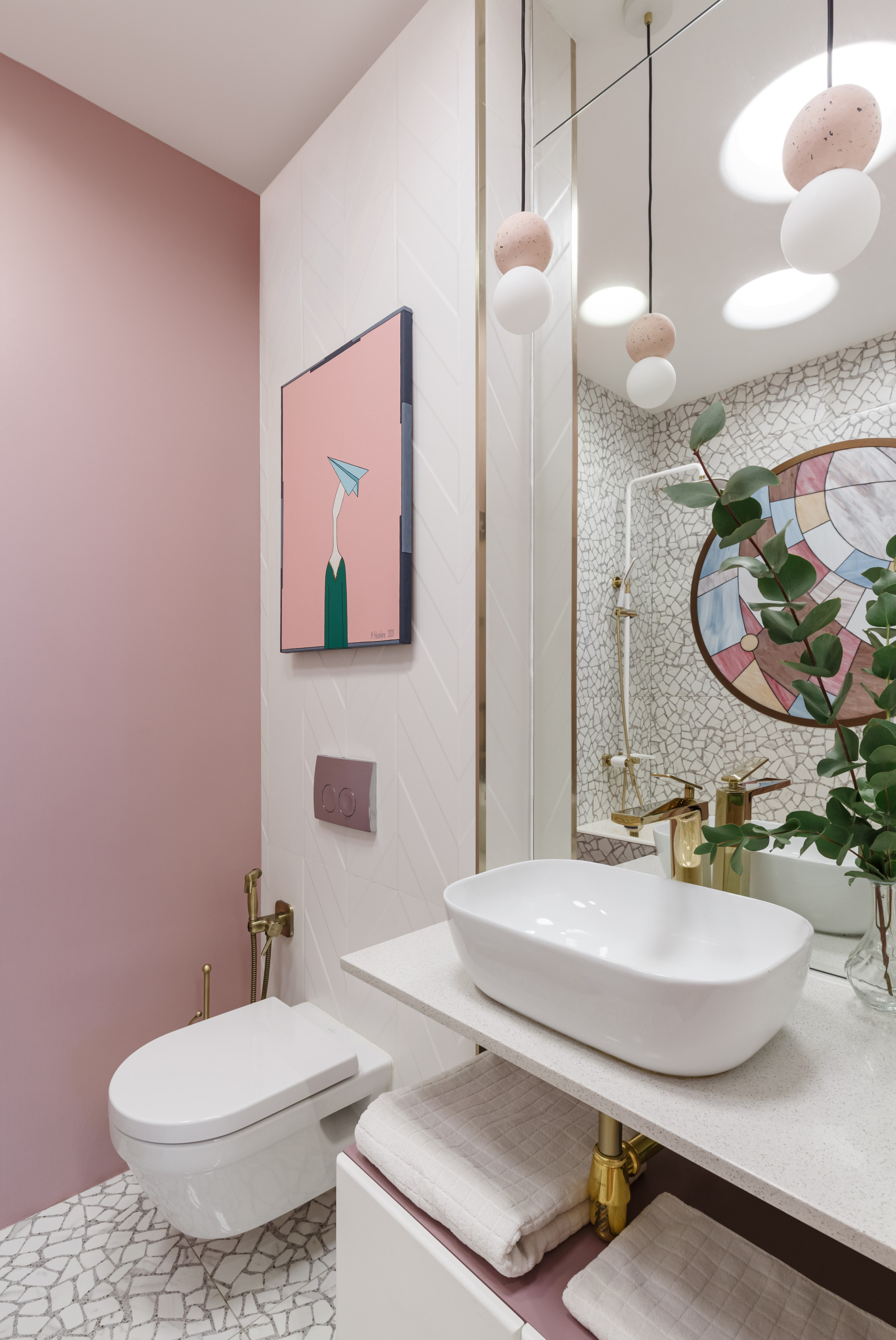 Проект дизайн ванной комнаты в Москве