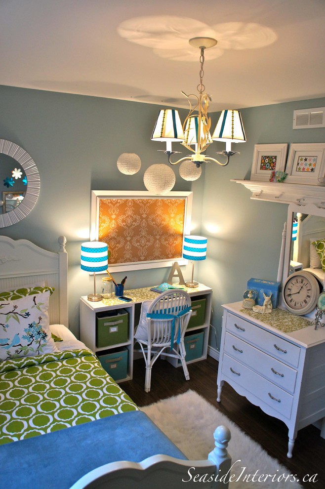 Photo of an eclectic kids' room in Other.