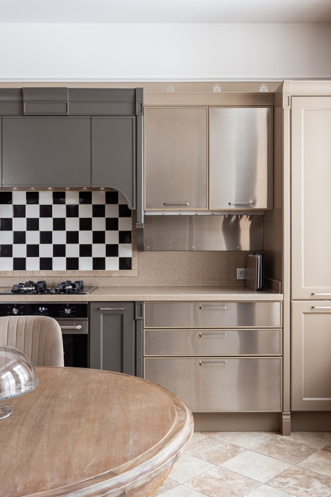 Стильная дизайнерская кухня