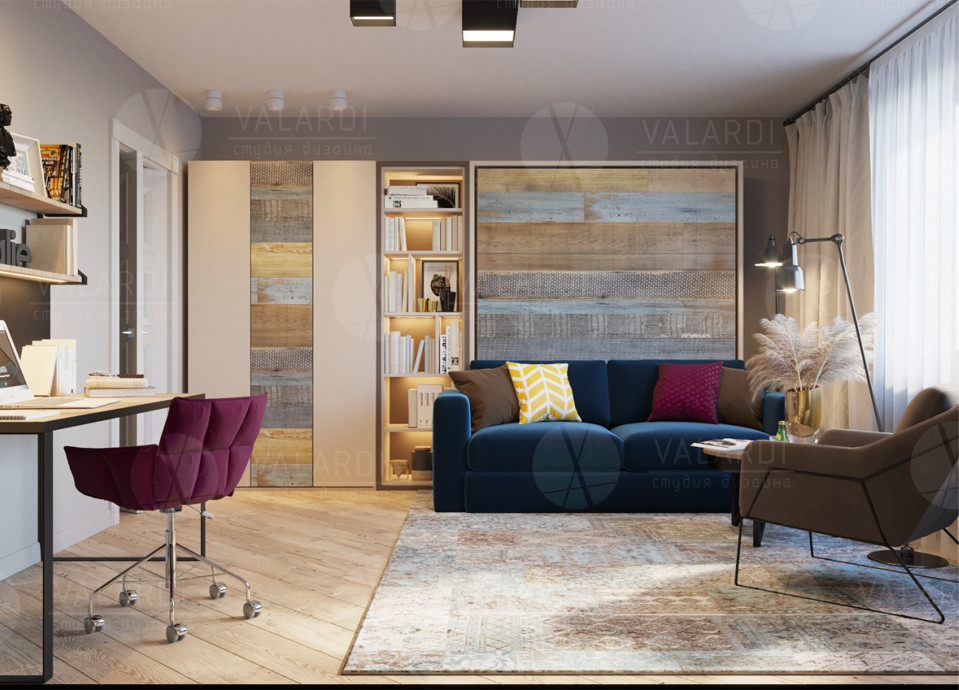 ЖК Московский, однушка, 46 кв.м.