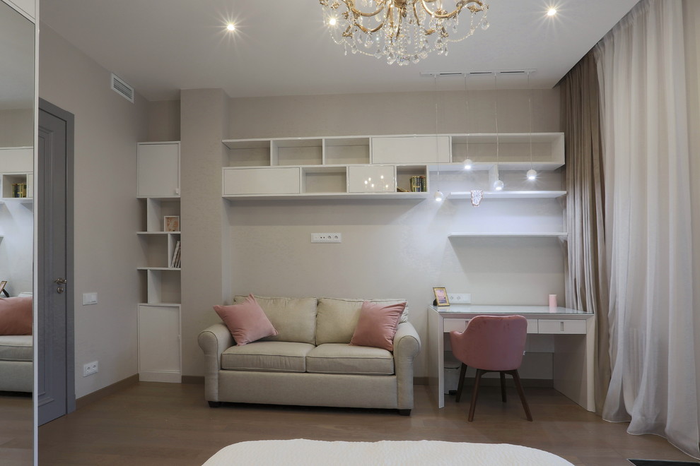 Интерьерная фотосъемка трехкомнатной квартиры на Крестовском