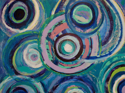 Fish Eyes #1 Original By Sarah Gentry