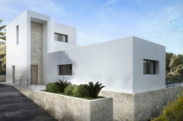 Proyecto de arquitectura moderne-entre
