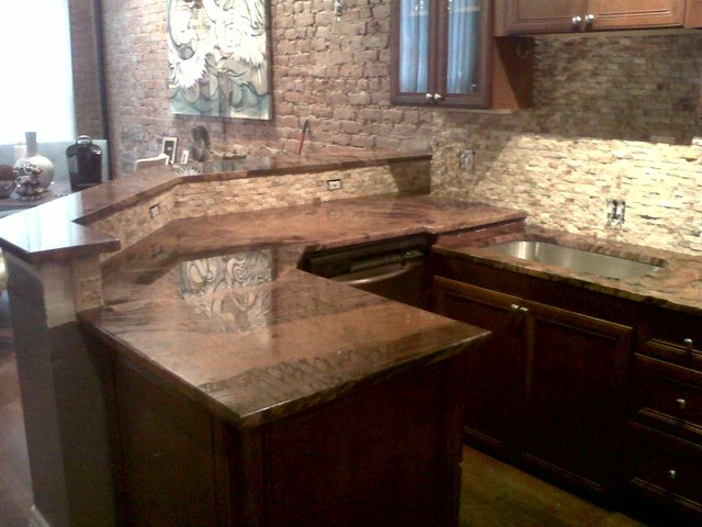 Projects with our Stone kueche