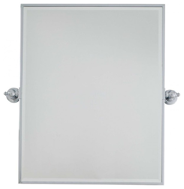 Minka Lavery Pivoting Mirror Brushed Nickel Traditional Wall Minka Lavery Pivoting Mirror Chrome