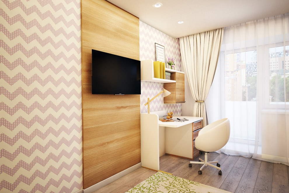 Дизайн-проект детской в ЖК "Эдельвейс NEW"