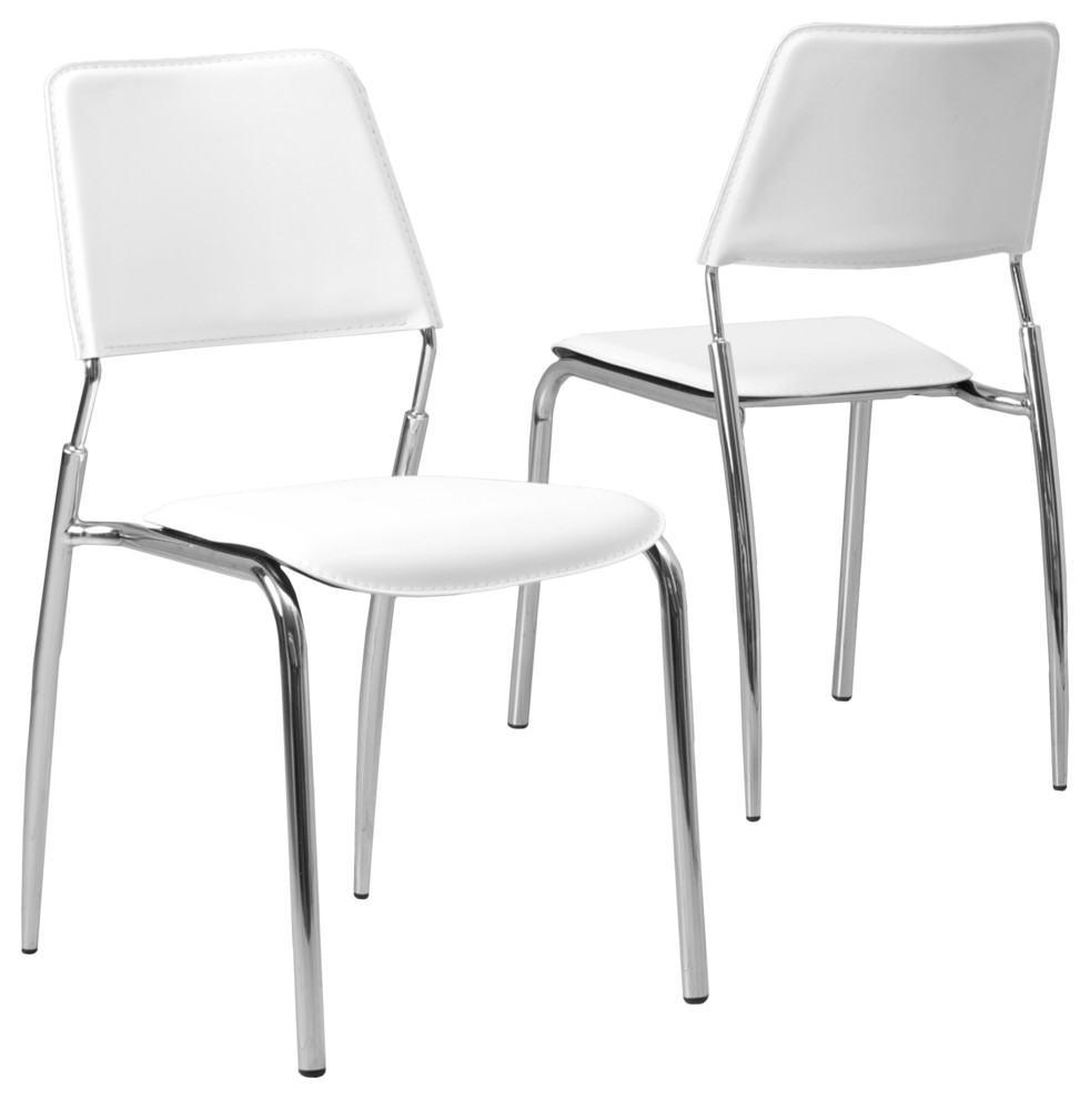 Mawa Modern Design Dining Chairs, Set of 2