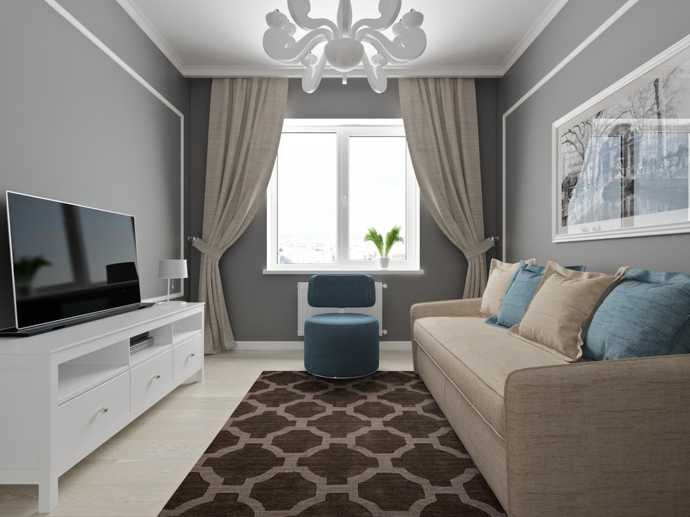 Гостиная в стиле современная классика