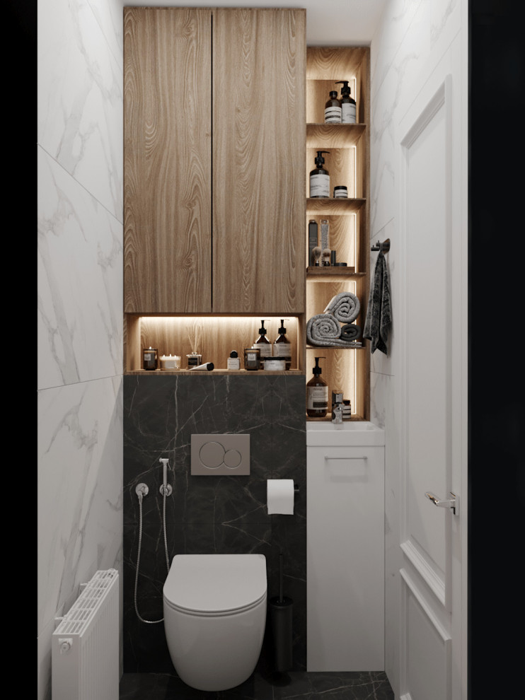 Дизайн гостевого санузла