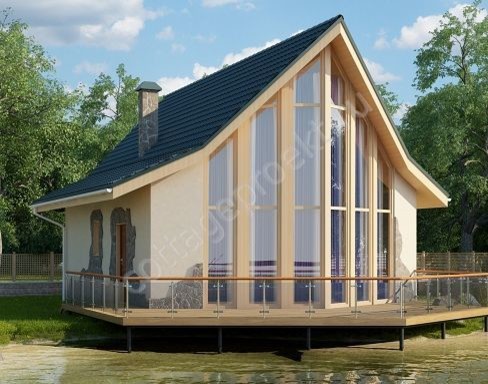 Проекты домов из бруса