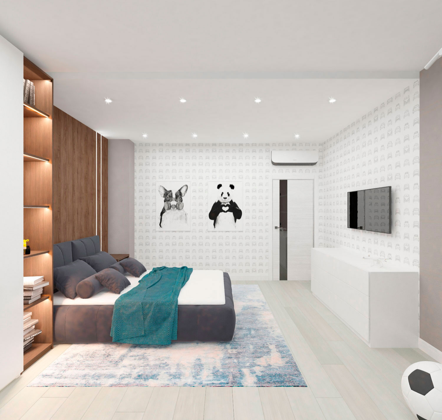 Квартира ЖК Ньютон, 105 м2Дизайн