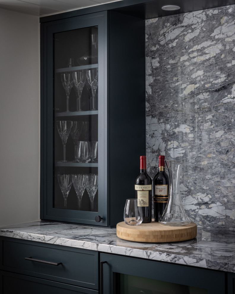 Serenity on Pine Lake - Transitional - Home Bar - Detroit - by Stalburg ...