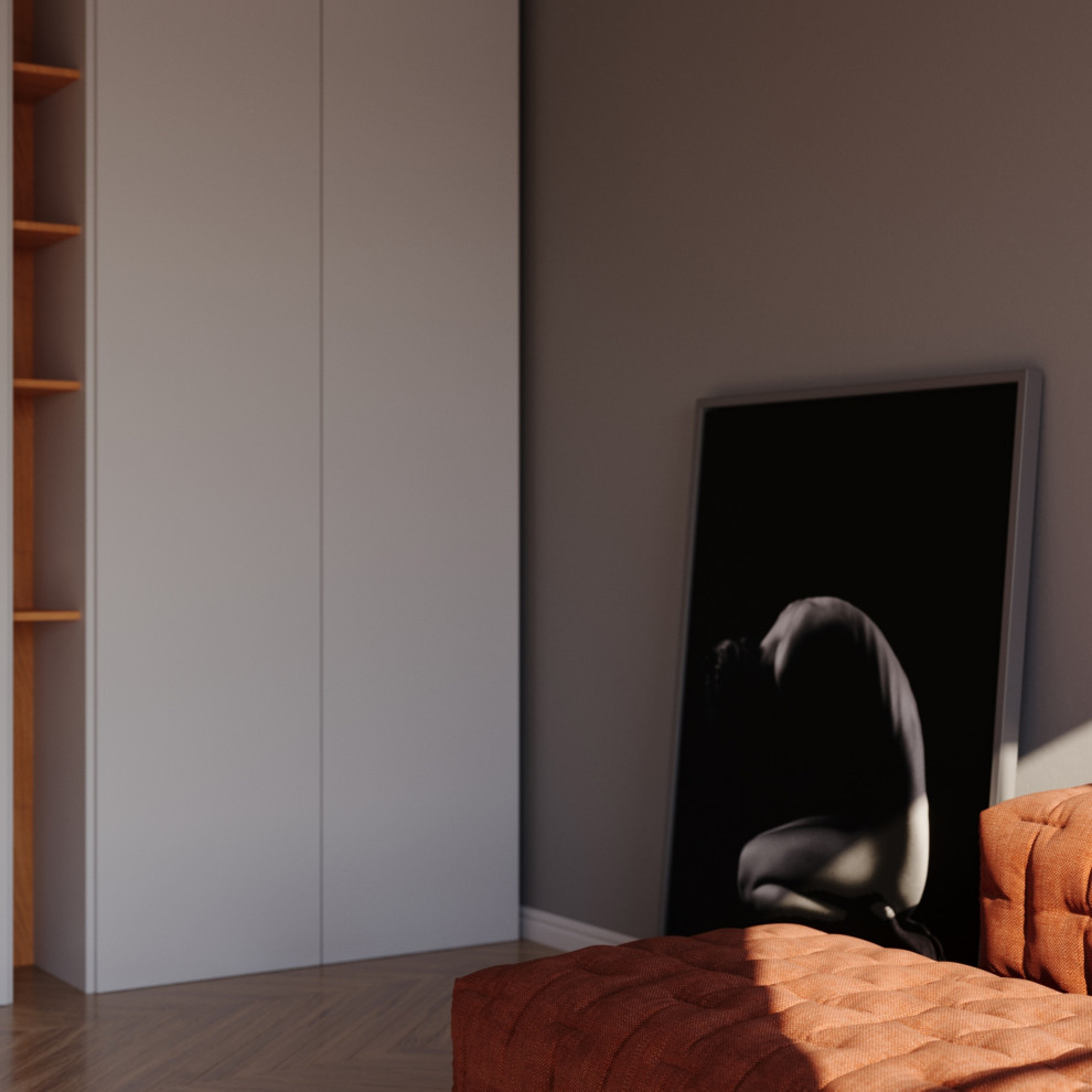 Просторная комната отдыха в горах