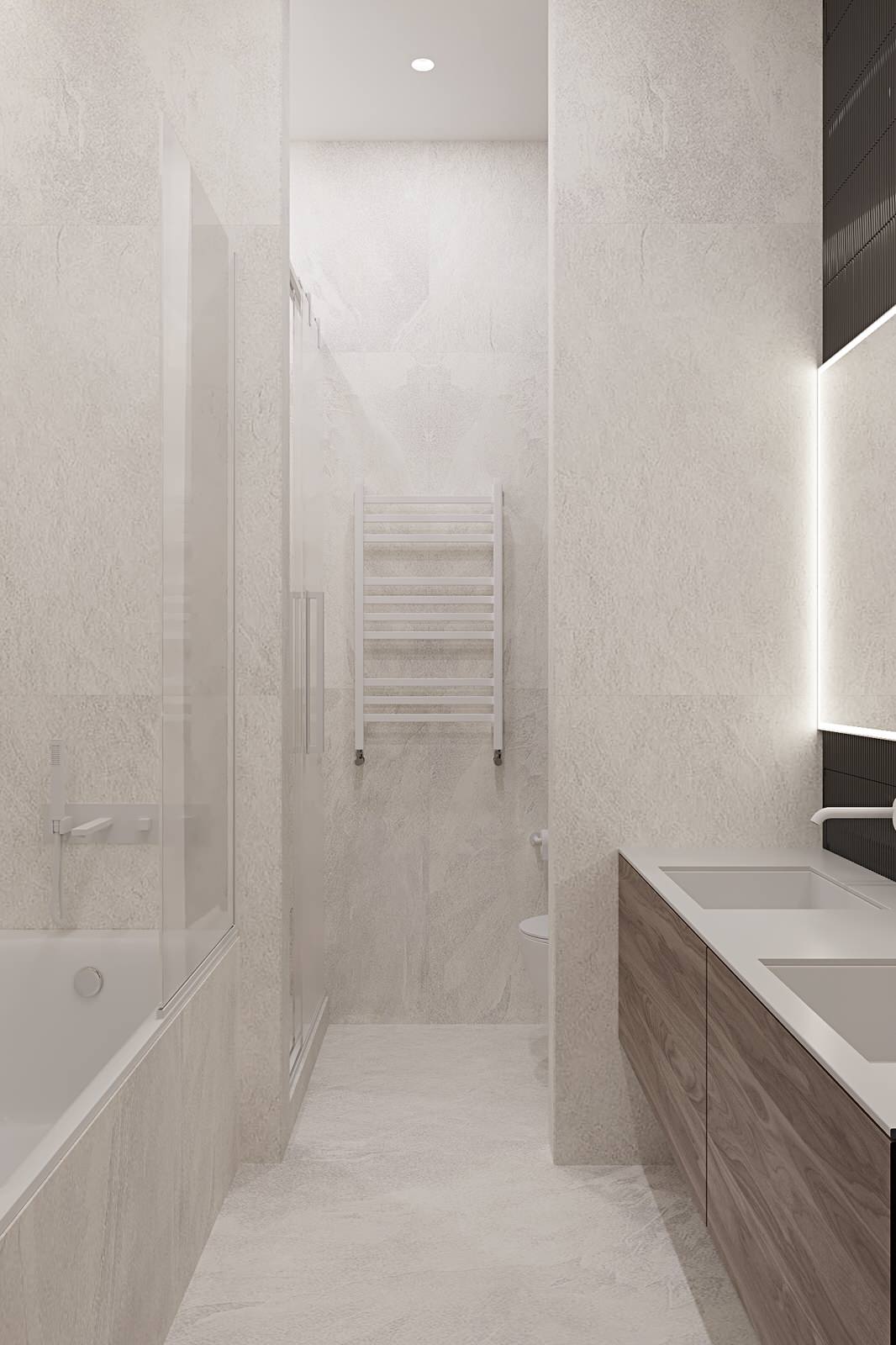 Дизайн интерьера квартиры 160м2 в Хамовниках