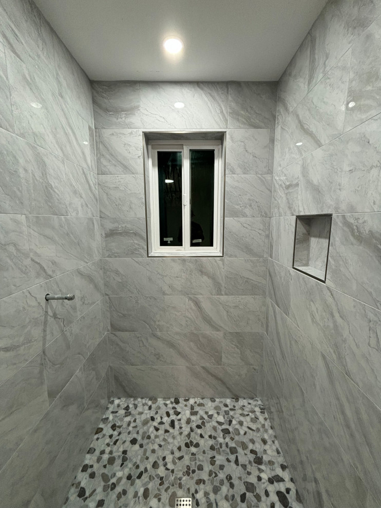 Tile Shower, Bathroom