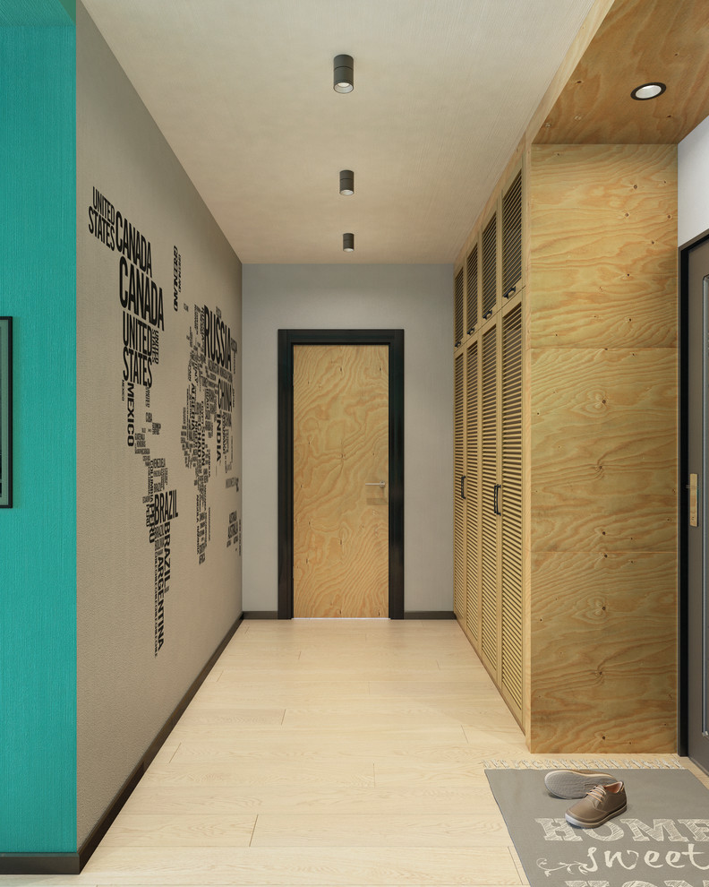 Кирпич, бетон и фанера