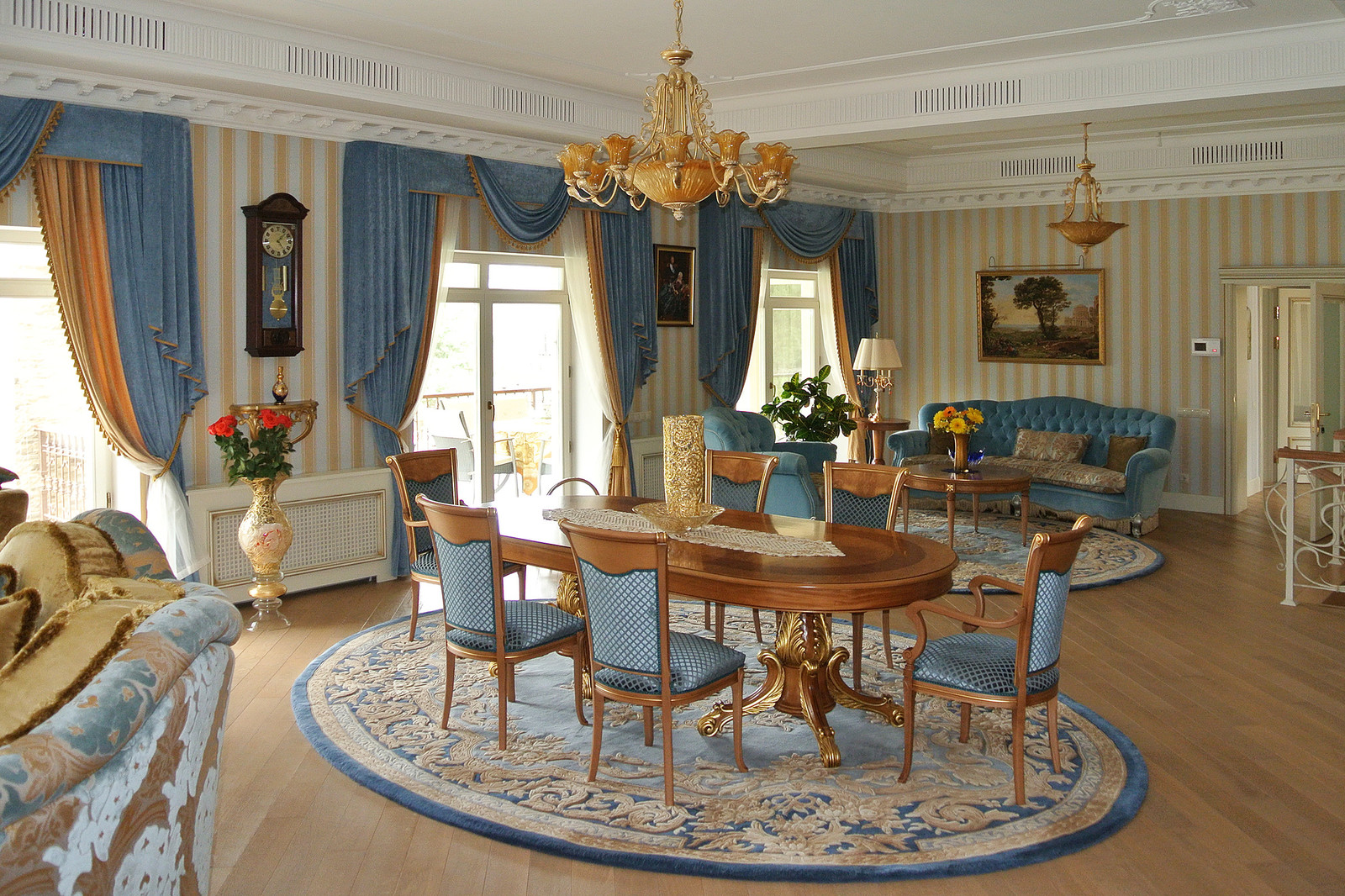 Дизайн загородного дома (850 м2) в классическом стиле