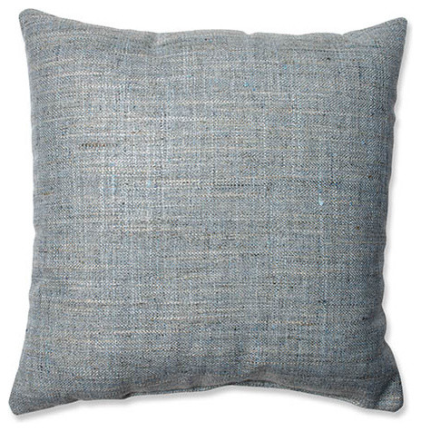 Handcraft Nile Blue 16.5-Inch Square Throw Pillow