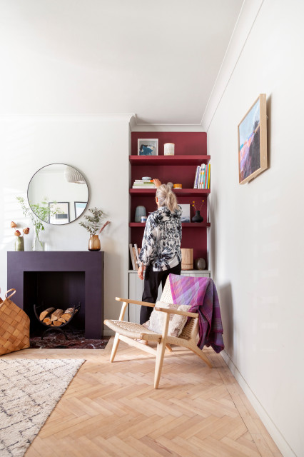 St Cadoc Road scandinavian-living-room