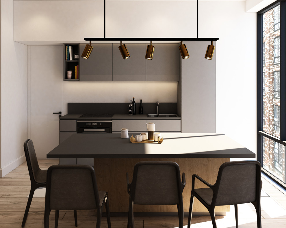 Кухня в ЖК "Пресня Сити"