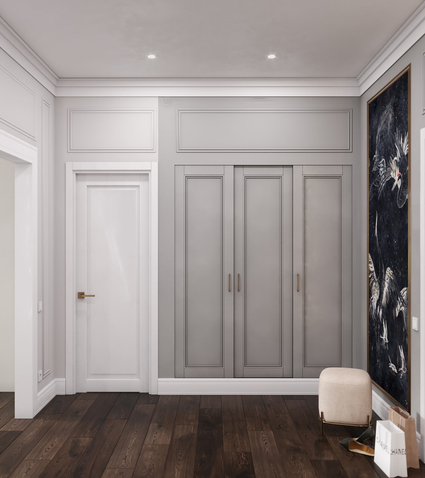 Проект интерьера квартиры в ЖК «Солнечный Олимп»