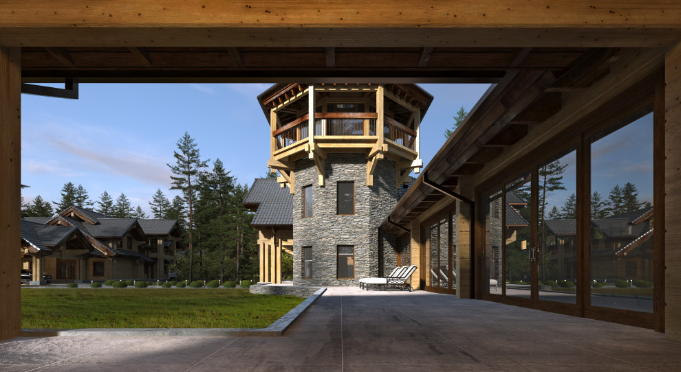 Современная усадьба в классическом стиле