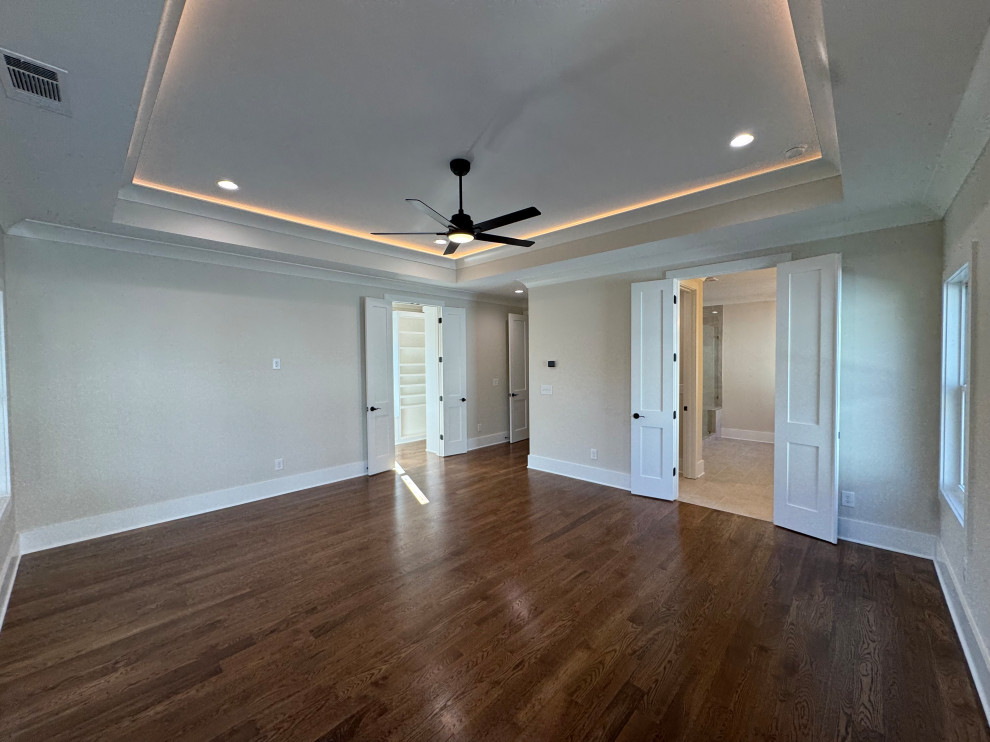 Madison New Construction Master Bedroom