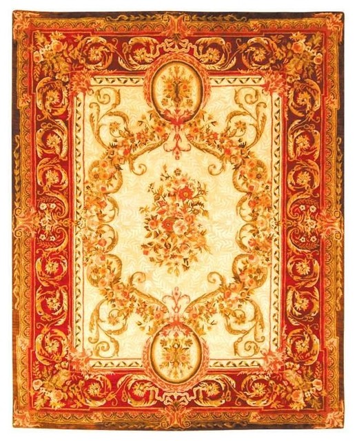 Victorian Style Rug Light Gold And Red 5 X8 Area Victorian Style Rug Light Gold And Red 5 X8 Area