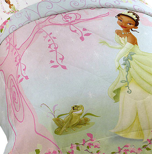 Disney Princess Frog Pink Tiana Full-Double Bed Comforter