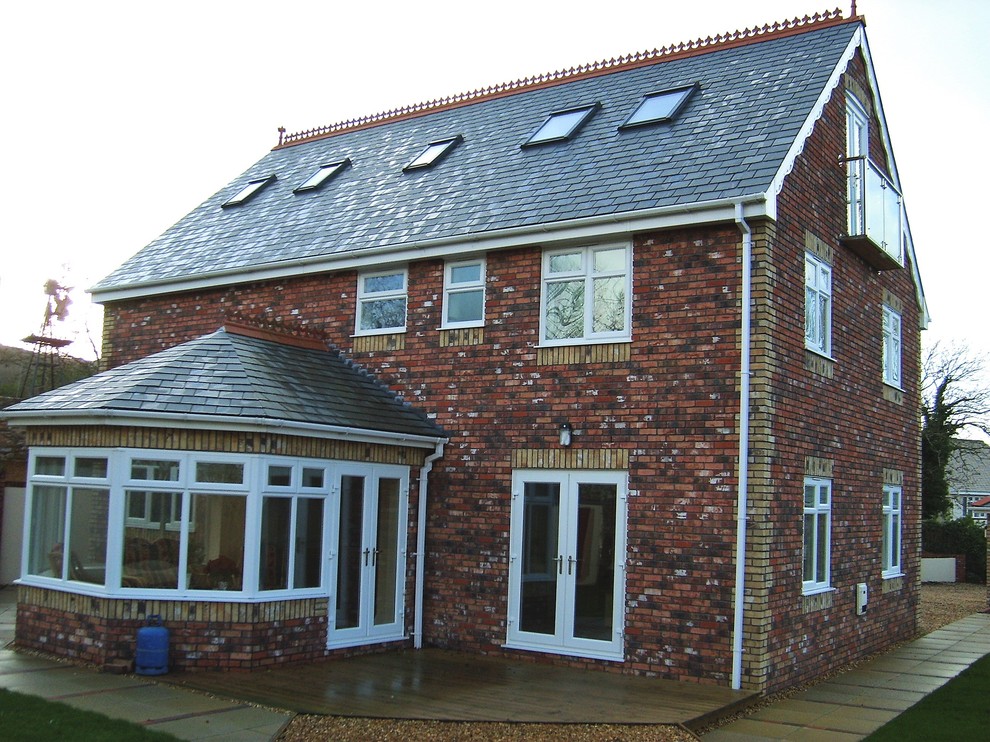 This is an example of a traditional house exterior in Devon.