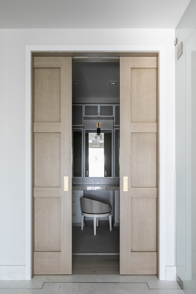 Closet - transitional closet idea in Orange County