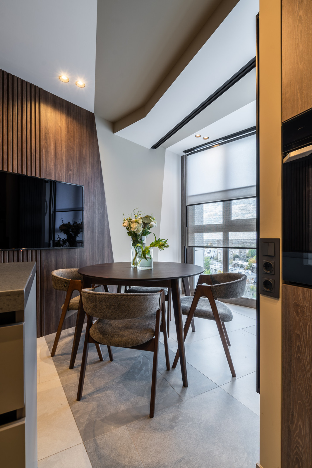 Пятиугольная кухня