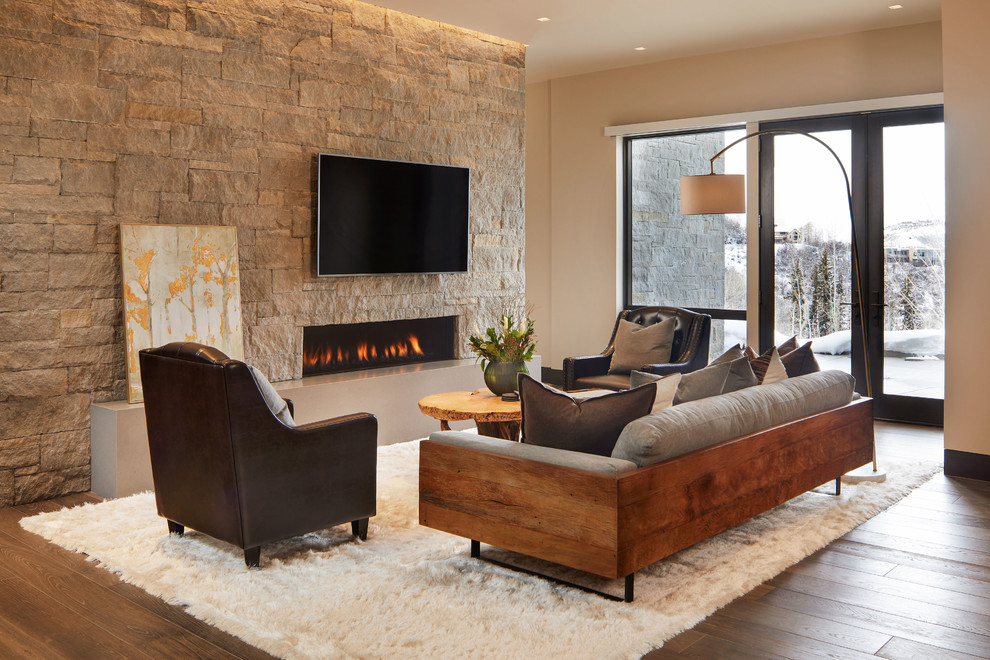 Two Creeks - Rustic - Family Room - Denver - by KA DesignWorks | Houzz