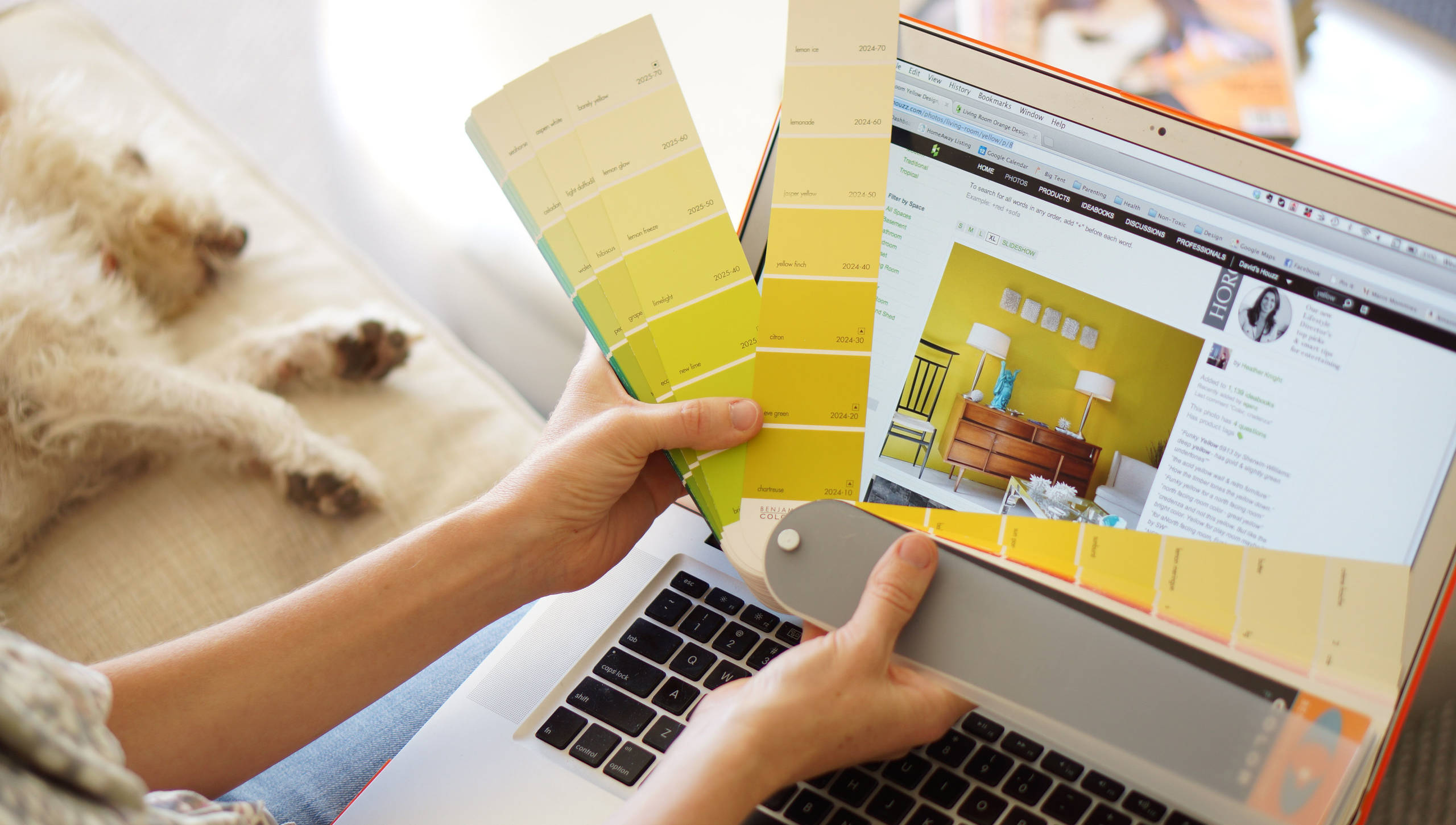 Подобрать цвета в интерьере онлайн