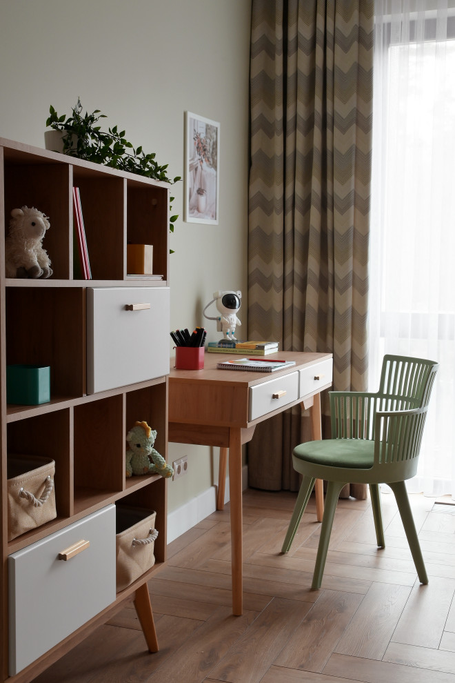 Просторная квартира с природными мотивами